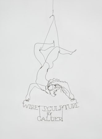 Wire Sculpture by Calder (1928)